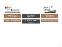 Tablet Screenshot of friedl-logopaedie.de